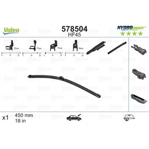 Купить дворники Valeo HF45