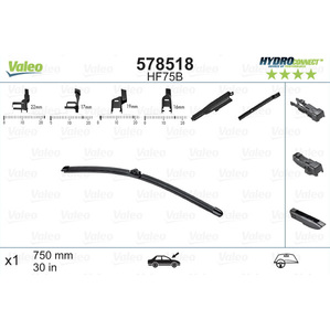 Купить дворники Valeo HF75B