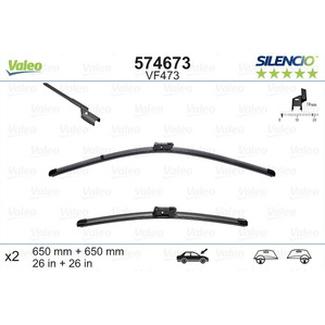 Купить дворники Valeo VF473 / VM473