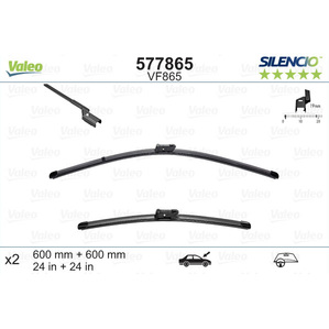 Купить дворники Valeo VF865 / VM865
